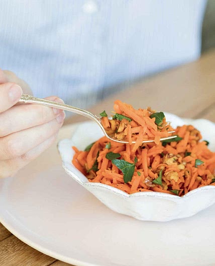 Nutty Citrus Carrot Salad