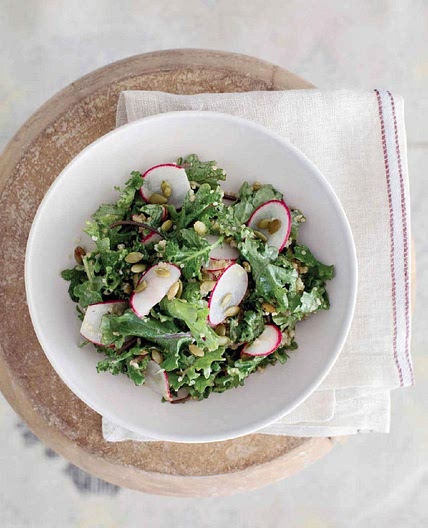 Kale, Quinoa, and Radish Salad