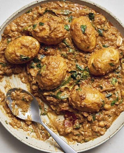 peanut butter egg curry