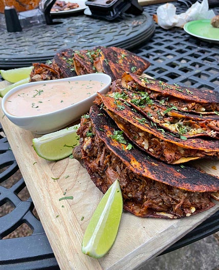 Birria Lamb Tacos