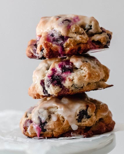 Buttery Blueberry Cardamom Scones — Best Little Bakehouse