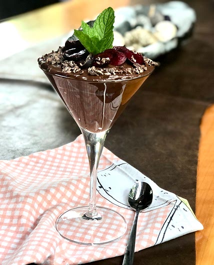 Chocolate Avocado Pudding *High power