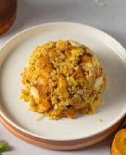 Traditional Puerto Rican Mofongo