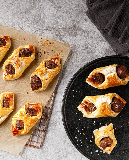 Chocolate Hazelnut Danish Pastry
