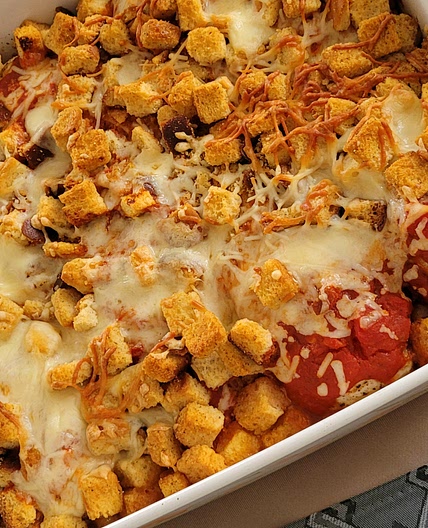 The Best Parmesan Chicken Bake