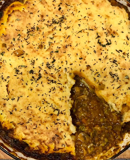 18. Shepherdless Pie