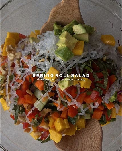 Spring Roll Salad