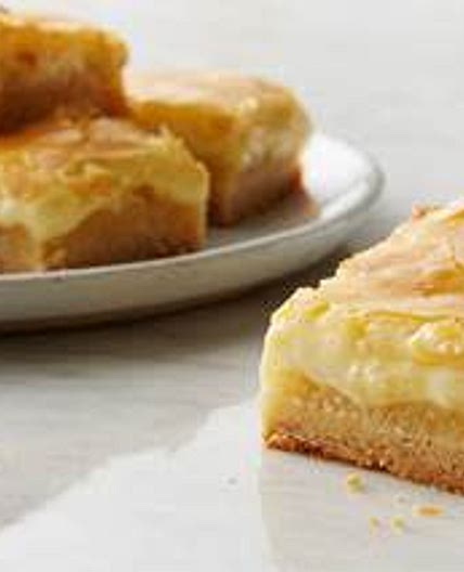 Ooey Gooey Butter Cake Bars