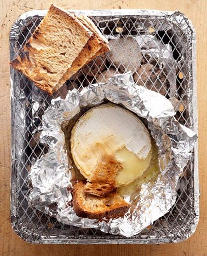 Camembert au barbecue