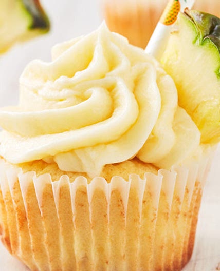 Dole Whip Cupcakes