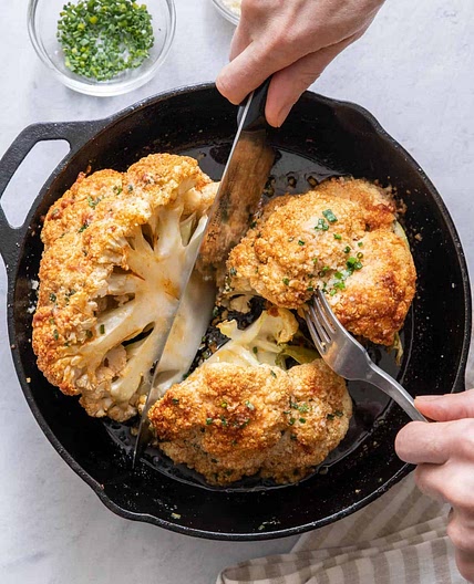 Whole Roasted Cauliflower