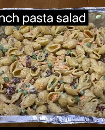 Bacon ranch pasta salad 