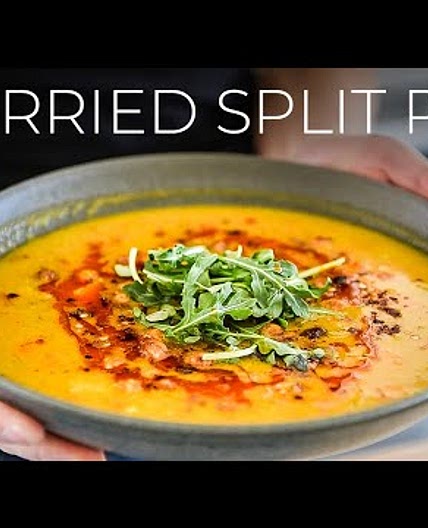 CURRY PEA SOUP