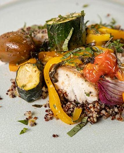Mediterranean Fish Bake