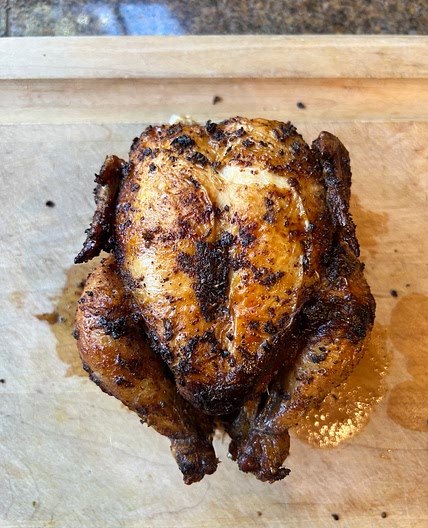 At Home Rotisserie Chicken