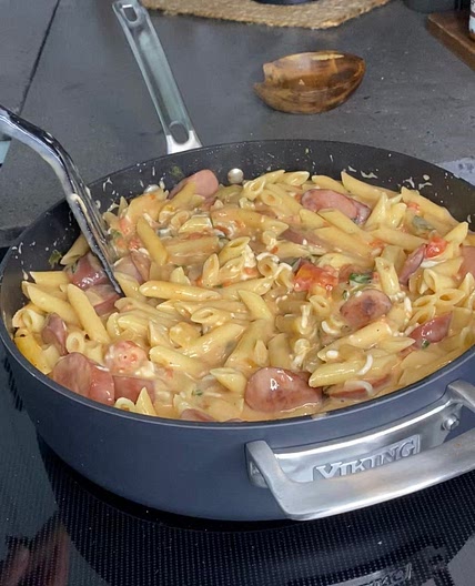 Smoked Sausage and Alfredo