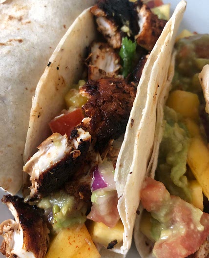 Mango taco 
