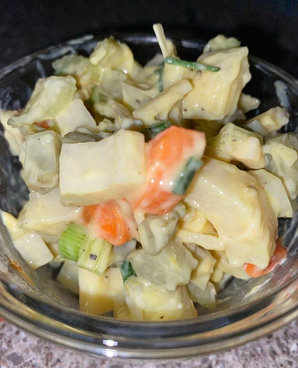 Hearts of Palm No-tato Salad