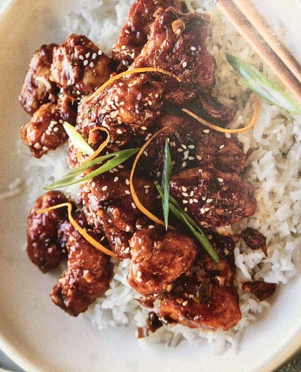 Kai’s favorite sesame orange chicken