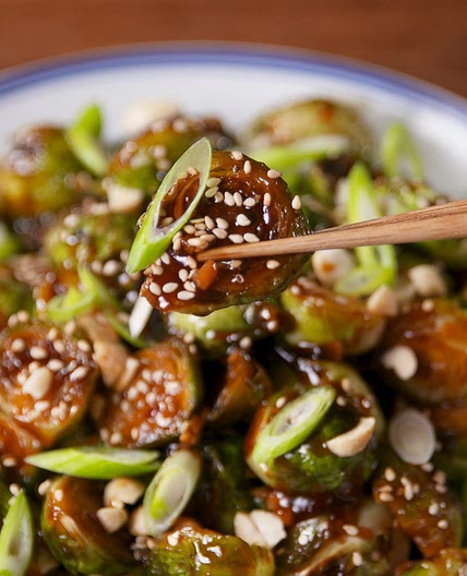 Kung Pao Brussels Sprouts