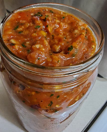 Xandria's Slow Heat Salsa