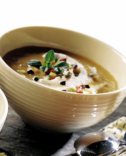 Kalte Ratatouille-Suppe