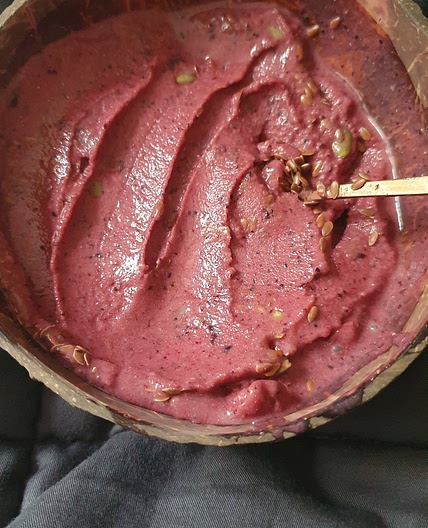 Tropical Blueberry Smoothie