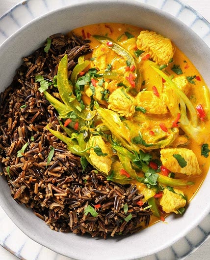 Thai Style Yellow Turkey Curry