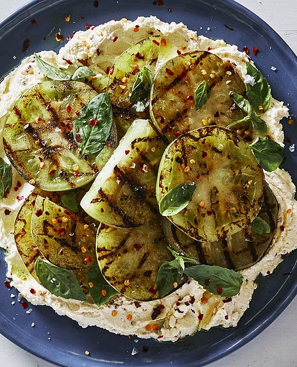 Grilled Green Tomatoes