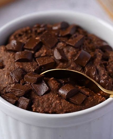 chocolate baked oats