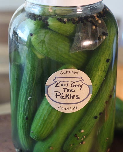 Earl Grey Tea Pickles