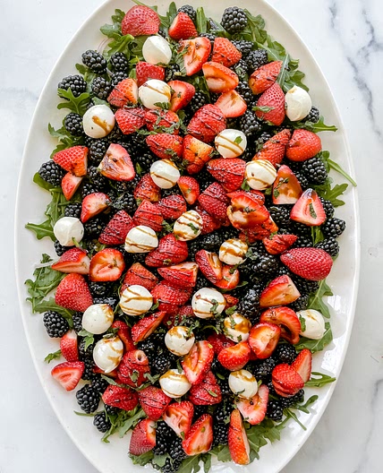 Berry Caprese Salad (Gluten-Free, vegetarian)