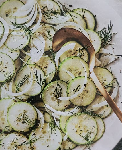Cucumber and Vidalia Onion Salad
