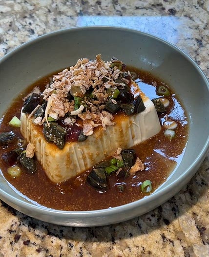 Easy century egg tofu