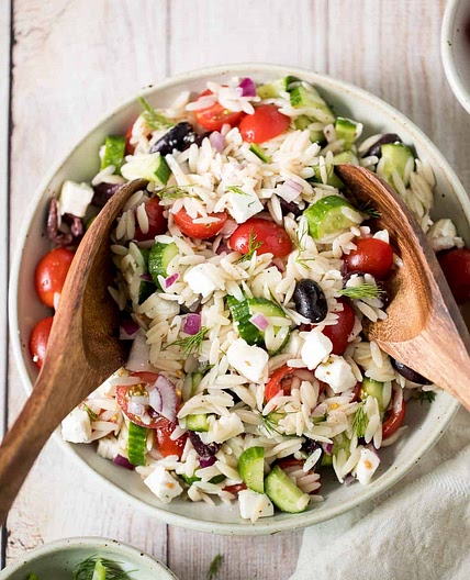 Mediterranean Orzo Pasta Salad