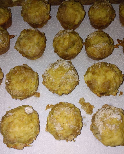 Banana Crumb Muffins