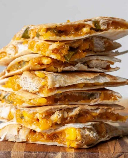 Chicken quesadillas