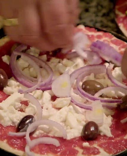 Make your own pan pizza just like an Italian family-run pizzeria that Stanley Tucci visited