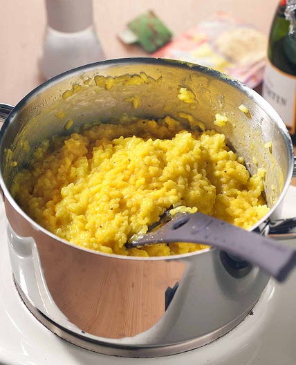 Champagnerrisotto mit Safran