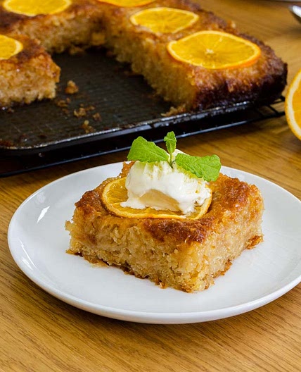 Orange Filo Pie