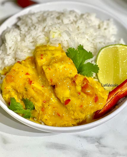 Malaysian fish curry 