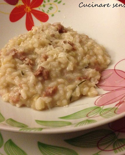 Risotto di castagne e salsiccia nichel-free | Cucinare senza Nichel