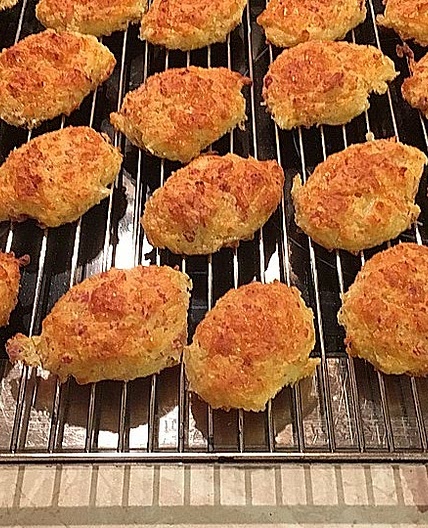 Ham and Cheese Puffs