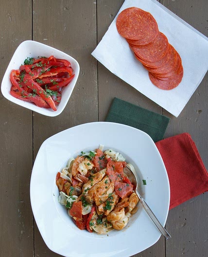 Chicken and Shrimp Pepperoni