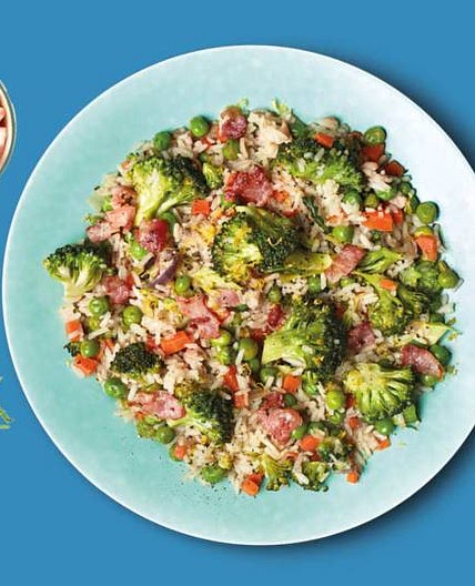 Smoky bacon rice