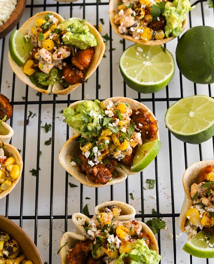 Elote Shrimp Cups