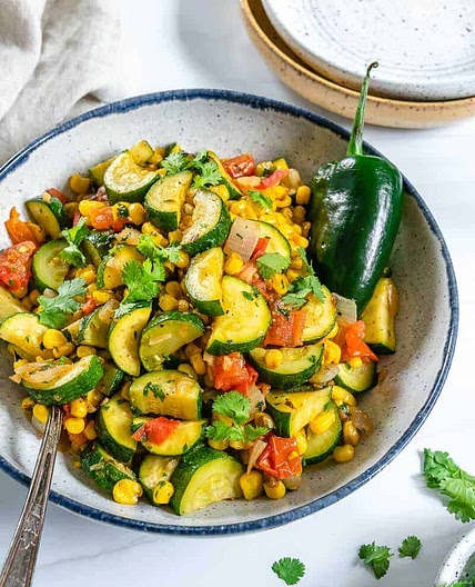 Vegan Calabacitas