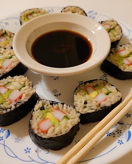 Vegan Sweet Potato Sushi