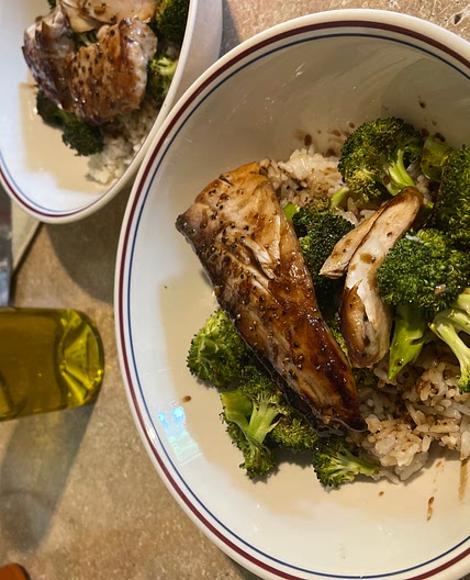 Ginger Glazed Mahi Mahi