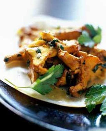 Poêlée de girolles